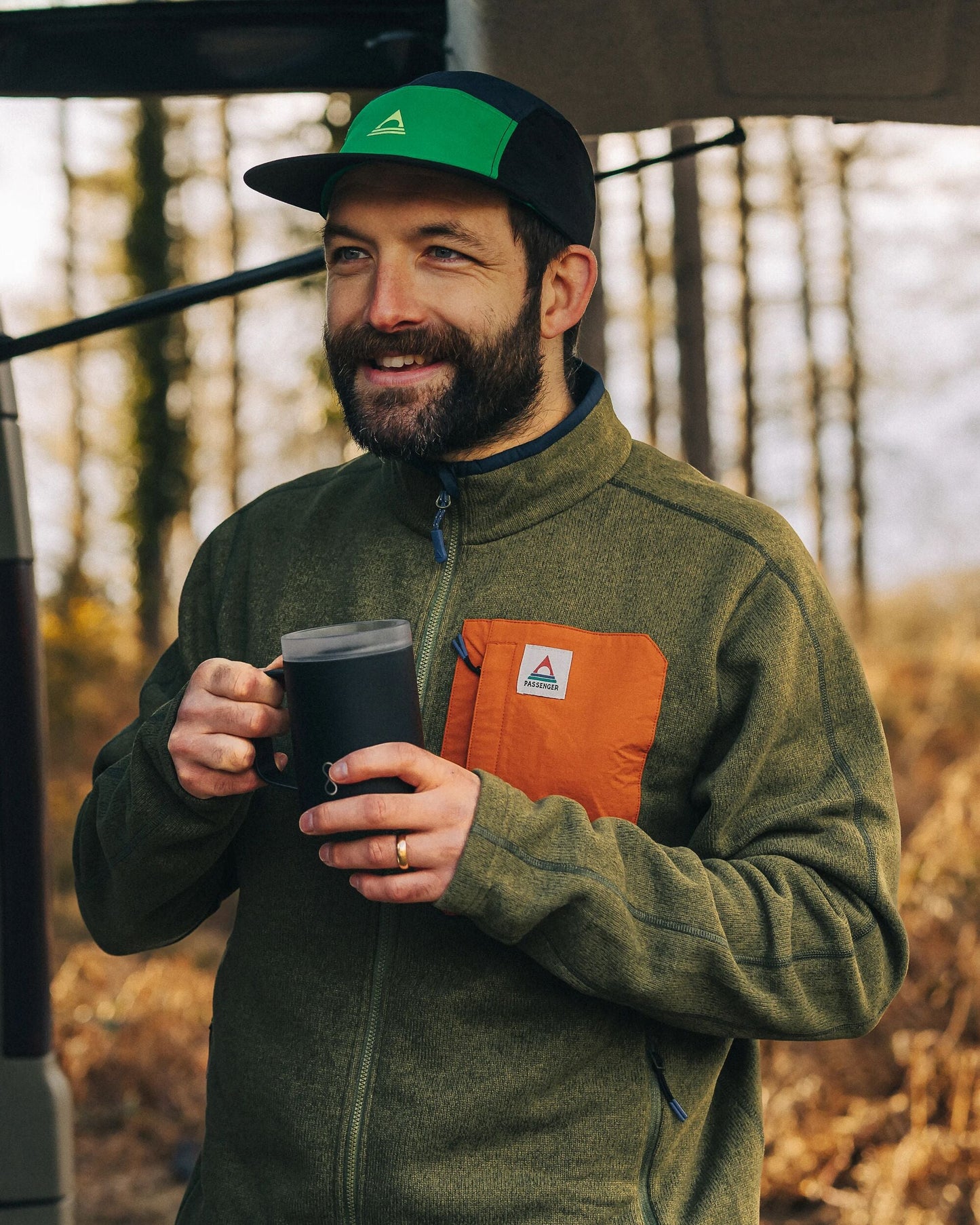 Hudson Recycled Polartec® Fleece - Khaki