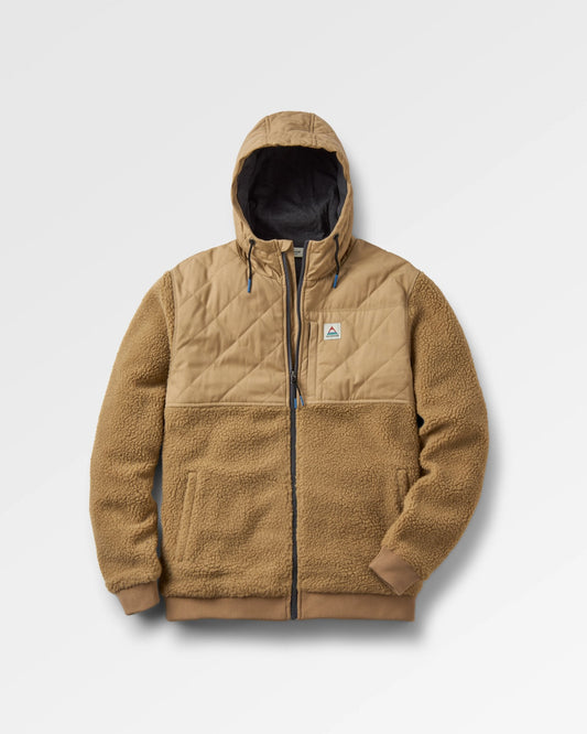 Adventure Recycled Deep-Pile Sherpa Fleece - Biscuit