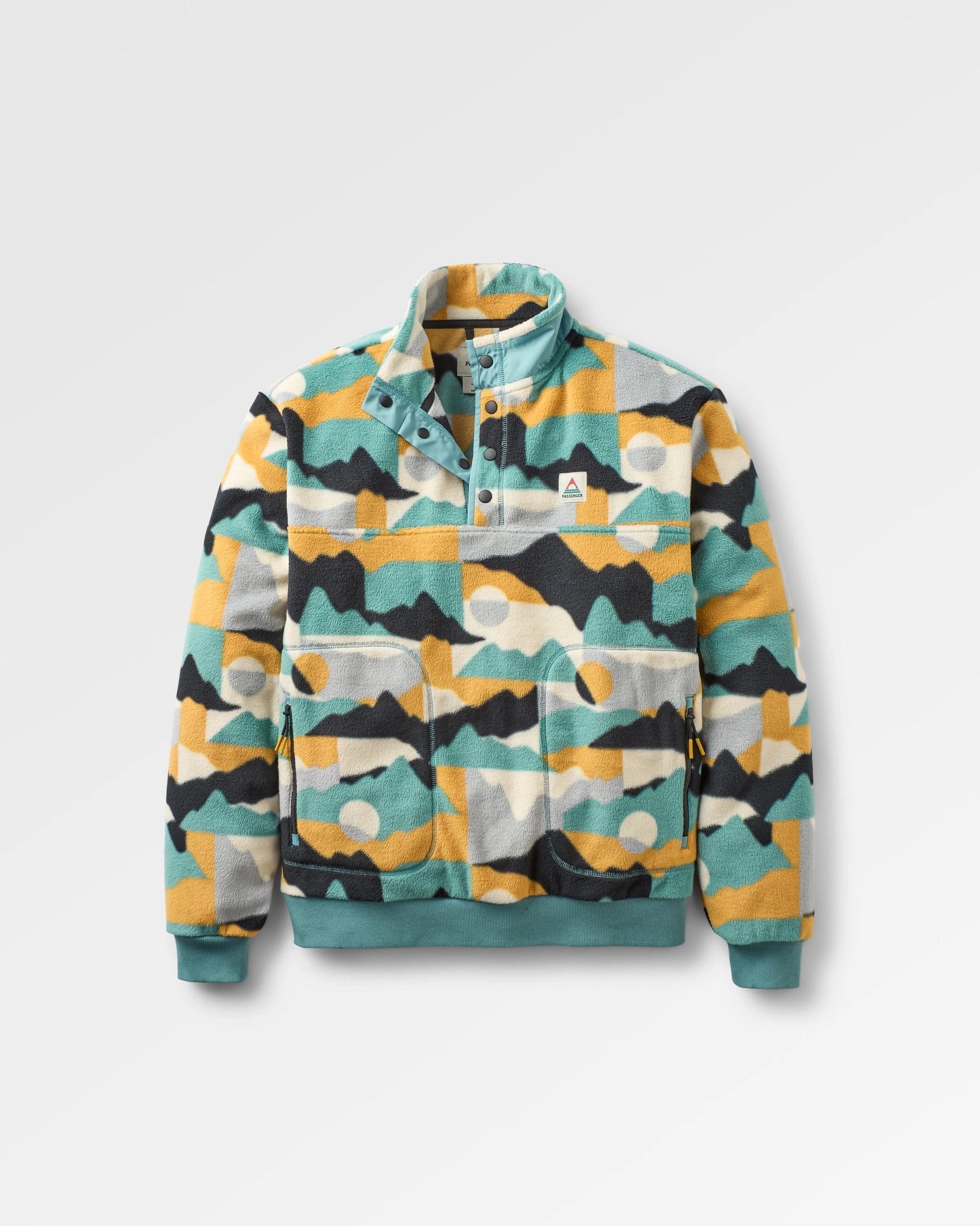 Take It Easy Polar Fleece - Vista Patchwork Arctic