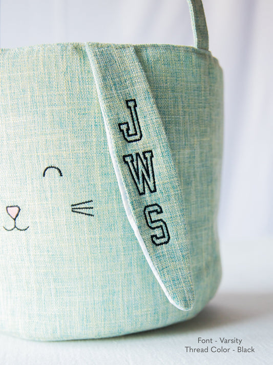 Bunny Basket - Sweet Bunny Blue