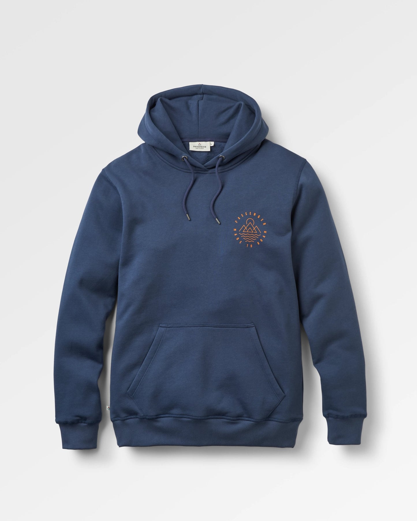 Escapism Recycled Cotton Hoodie - Rich Navy